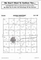 Exeter Township, Johnson Creek, Directory Map, Fillmore County 2007